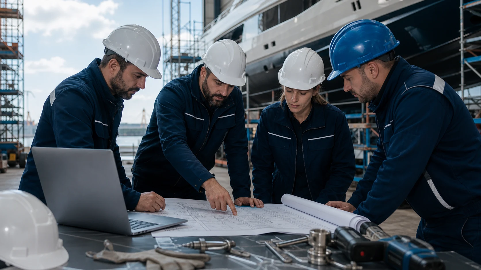 Planificare tehnică proiect naval TECHNAVAL
